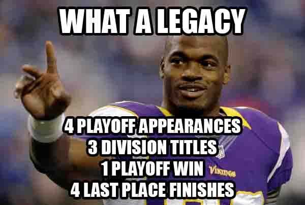 A Farewell to Adrian Peterson in Minnesota